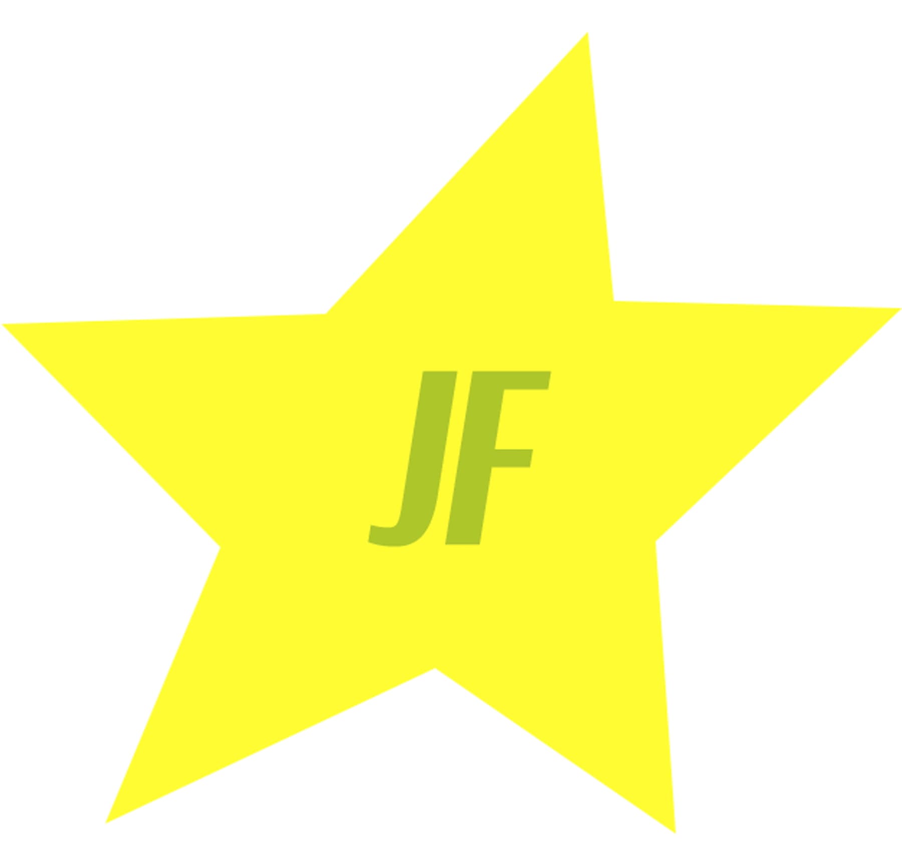 Jordan Furr Star with JF Initials